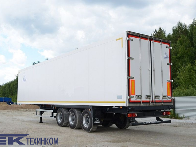 Полуприцеп рефрижераторный Тонар R3-13 для перевозки скоропортящихся продуктов 20 тонн фото 2